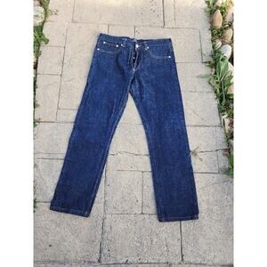 APC Petit Standard Jean Dark Blue Straight Leg Size 31 Inseam 26 "